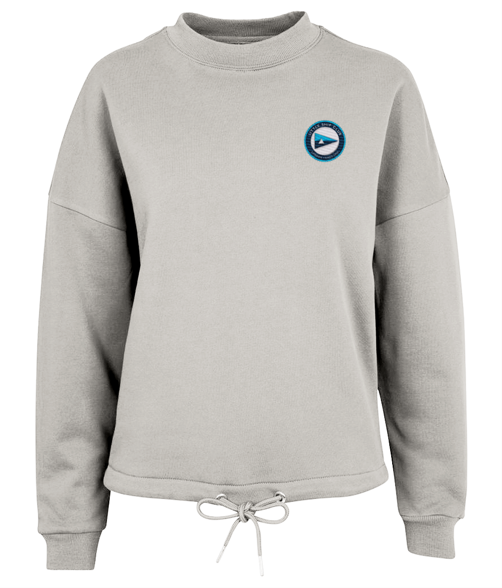 Women's oversize crew neck sweatshirt - LSC BY058