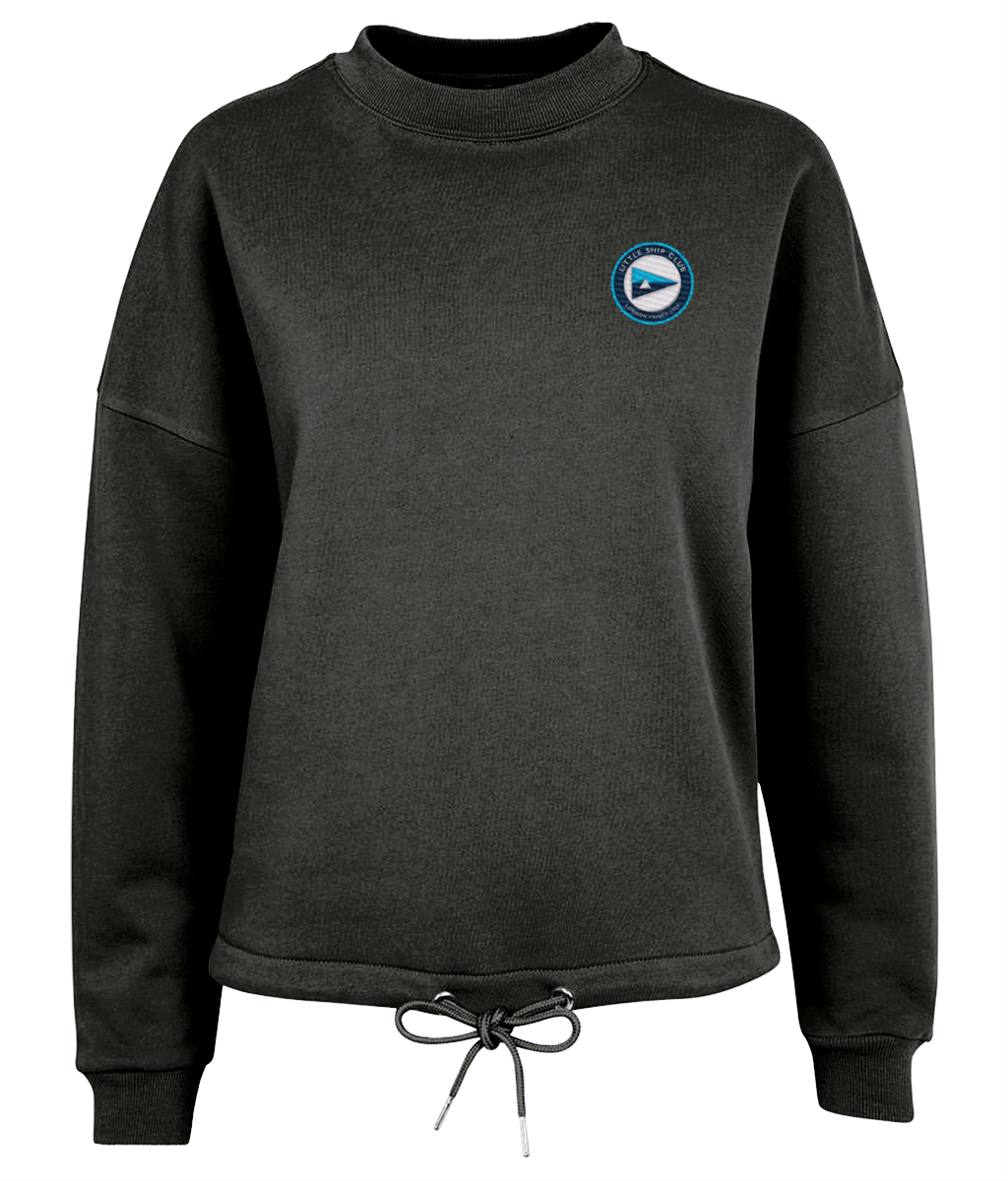 Women's oversize crew neck sweatshirt - LSC BY058